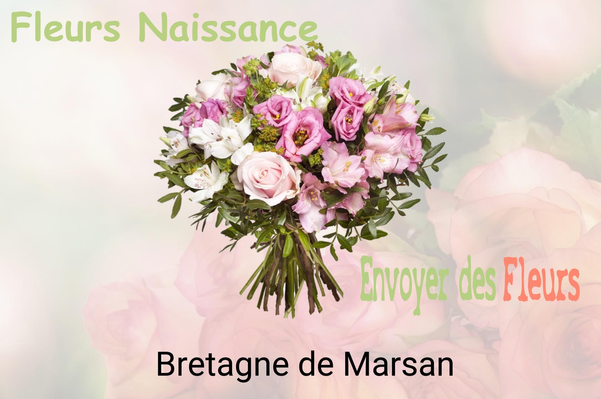 Bouquet de fleurs de naissance livré à Bretagne-de-Marsan